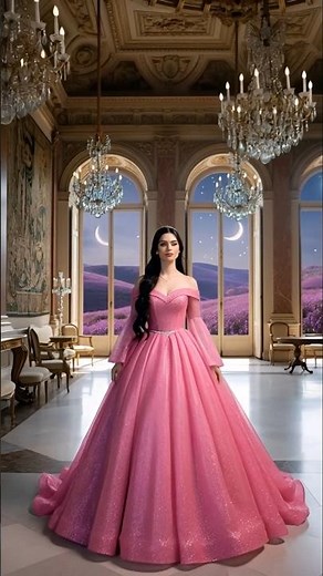Purple to Pink Sparkle Tulle Collection 2026 ✨ Moonlight Queens#SparkleTulleGown#MoonlightBallGown