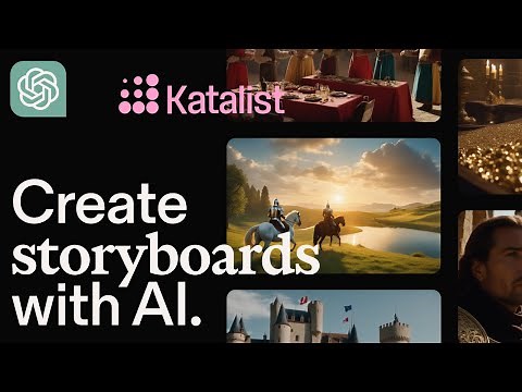 Script to Storyboard AI Workflow (ChatGPT + StableDiffusion/Katalist.ai)