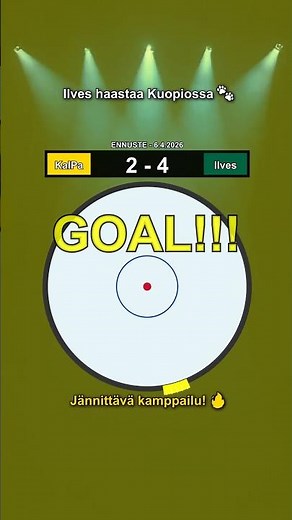 ❌ FAIL - Ilves yllättää Kuopiossa 🤯 #liiga #kalpa #ilves #jääkiekko #playoffs