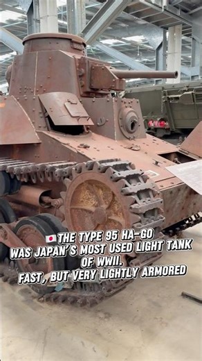 Japanese tank type 95 used during the Pacific against american troops
