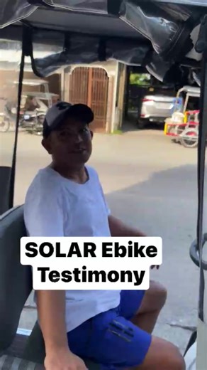 SOLAR Ebike - Testimony Velocity bicycle Shop Tagapo, Sta. Rosa, Laguna 0951 813 7688 Velocity Ebykes Katapata, Cabuyao, Laguna | Velocity Bicycle SHOP