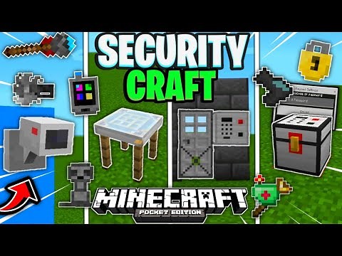 SECURITYCRAFT PARA MINECRAFT PE (ACTUALIZACÓN)