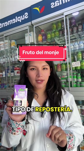 ¿Quieres dejar el azúcar sin dejar lo dulce? 🌿 El fruto del monje es un endulzante natural sin calorías, que no eleva la glucosa y ayuda a reducir inflamación y antojos. ✨ Recién llegado y disponible para empezar hábitos más saludables. Precio normal 200 Bs descuento especial por nuevo ingreso a solo 135. HASTA AGOTAR STOCK Aprovecha!! #FrutoDelMonje #SinAzúcar #BajarDePeso #EndulzanteNatural #lapaz_bolivia🇧🇴