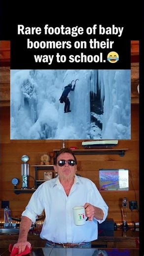 How baby boomers actually walked to school #boomer #nostalgia #viral