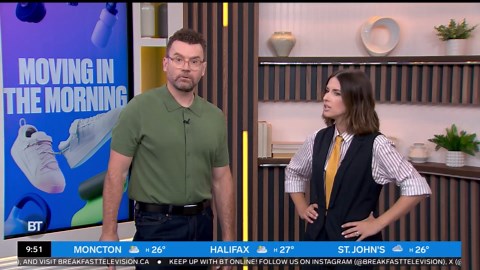 Ever wonder what goes into training for a triathlon? Our hosts find out