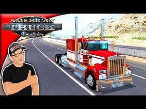 American Truck Simulator Mods Kenworth W900 L&B Mod Review
