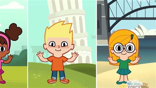 英语启蒙趣味动画（SSS）：你好呀！Hello Hello! Can You Clap Your Hands ？