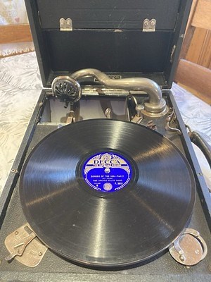 Decca 100 The Salon Portable 78 Wind-Up Gramophone Record Player Spares/Repairs  | eBay UK