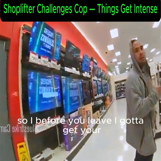 48K views · 903 reactions | Shoplifter Challenges Cop — Things Get Intense #cops #copwatch #crime #Policeofficer #audits #bodycam | 5 Reels Viral | Facebook