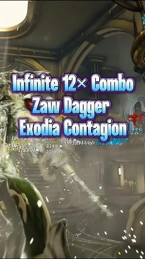 WISP PRIME | infinite 12x combo zaw dagger | Warframe Steel Path Builds #warframe #build #wispprime