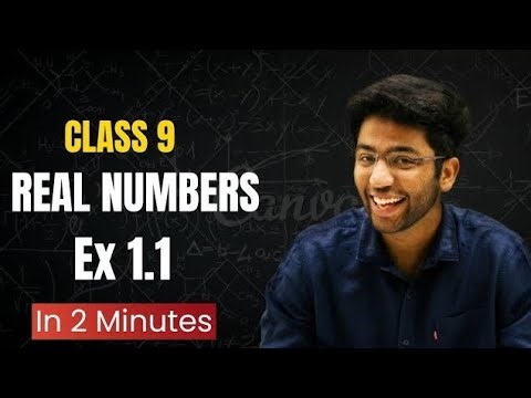 Real Numbers In 2 Minutes 🔥 | Ex 1.1 | Class 9 | By Shobhit Nirwan |