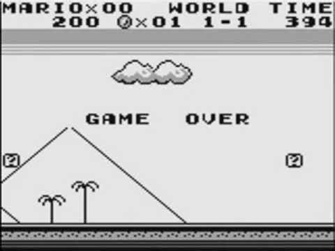 Super Mario Land Game Over Sound