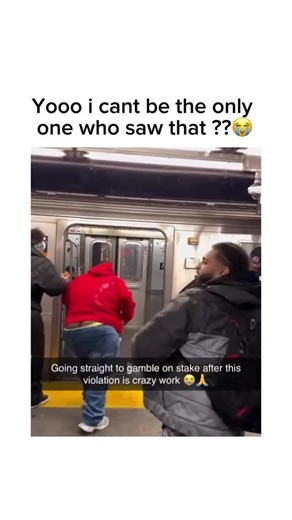 Dank Memes🗿 | This clip captures a public humiliation incident on a subway platform, where one person forcibly pulls another person’s pants down in front... | Instagram