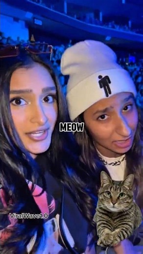 Billie Eilish Heard the “Meow Meow” Meme at Her Own Concert 😂#billieeilish #shorts
