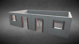 Stone Practice building - 3D model by mjhathaway