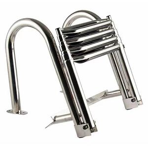 [Hot Item] Boat Ladder Stainless Steel Marine Rear Entry Telescoping Ladder