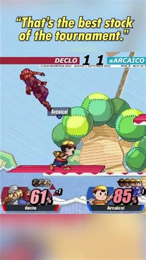 His Ness went CRAZY! #ssf2 #ness #supersmashflash2 #supersmashflash #combo #perfect