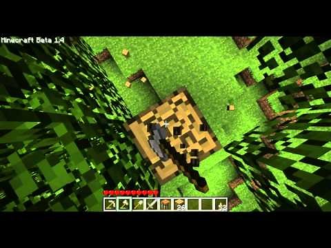 Minecraft Beta 1.4 - Beginner's Guide Day1