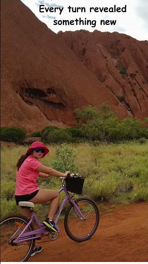 Would you ride a bike or walk around Uluru?