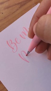 4.5K views · 11 reactions | Quotes in brush calligraphy, be my peace  #Calligraphy #HandLettering #CalligraphyPractice #ModernCalligraphy | Stefan Kunz | Facebook