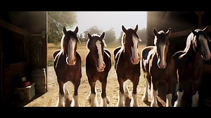 Budweiser’s Clydesdales return in Super Bowl LX teaser 'Stable'