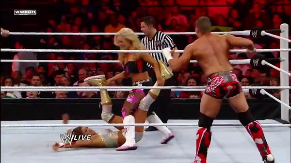Raw: Zack Ryder & Eve vs. Tyson Kidd & Natalya