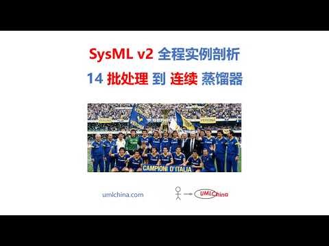 14 批处理 到 连续 蒸馏器 SysML v2 全程实例剖析