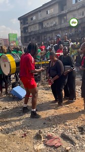 32K views · 645 reactions | Bluelight Traders Resume Peaceful Demonstrations at Burnt Area After Visiting Manhyia Palace | Hello 101.5 Fm | Facebook