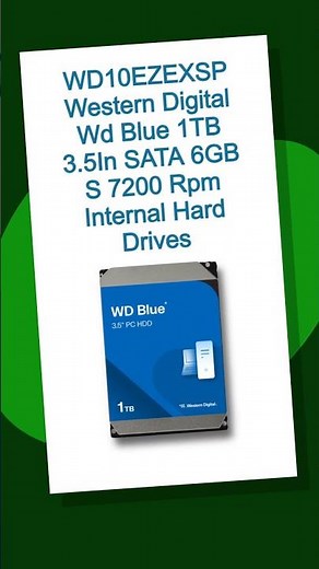 Best 1TB Desktop Hard Drive? WD Blue WD10EZEXSP – Fast & Reliable Storage
