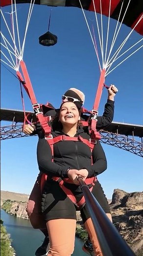 I Paid $275 to Step Off a Bridge… Best Decision Ever 😂 | Tandem BASE Jump Perrine Bridge”