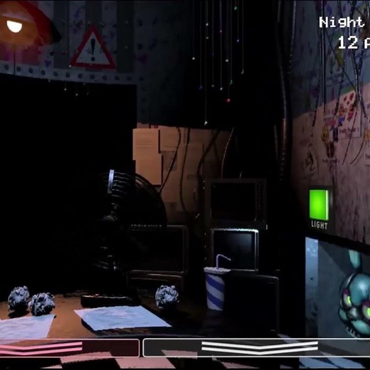 Drawkill Toy Bonnie in FNaF 2 (FNaF Jumpscares)