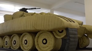 Drone Exposes Russia's 'Rubber Army': See the Inflatable Decoy Tank Designed to Fool Ukraine