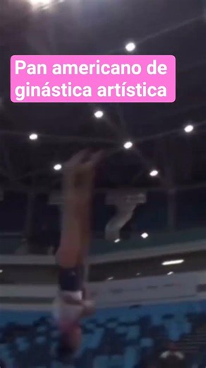 CHARLEIGH BULLOCK 14.360 no salto pan americano de ginástica artística no Rio classificatórias