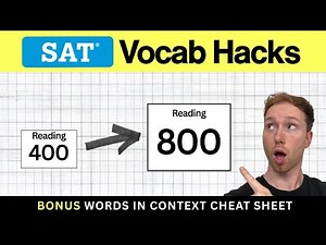 All of SAT Vocabulary in 10 minutes