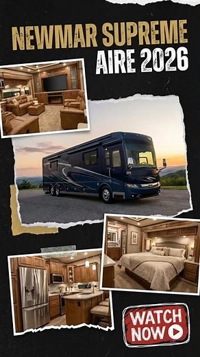 Newmar Supreme Aire 2026 Super C Motorhome Penthouse on Wheels! #supercars #shortsviral