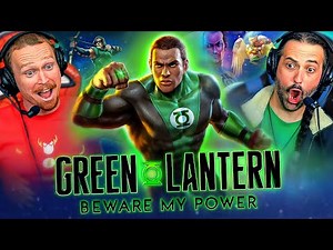 GREEN LANTERN: BEWARE MY POWER (2022) MOVIE REACTION! FIRST TIME WATCHING! Tomorrowverse DC Animated