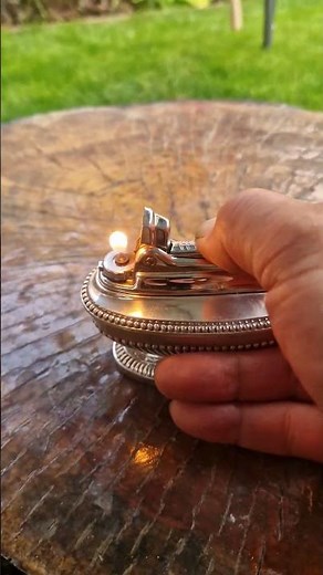 Back from 1950 - Ronson Queen Anne &Varaflame table gas lighters fully serviced