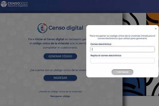Qué hacer si completaste el Censo Digital y no te llegó el mail con el código de verificación
