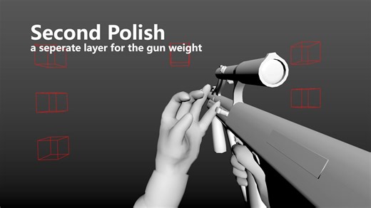 如何扭曲阴暗抽搐の来制作AUG换弹动画