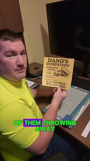 Your parents trust the Yellow Pages. Www.danosdumpsters.com ##porthuron #danos #giftsforchristmas | Dano's Dumpsters LLC