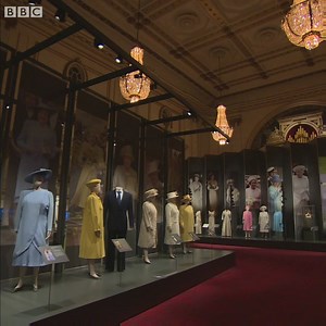557K views · 9K reactions | Royal fashion: You can now see the Queen's dresses up close | BBC London | Facebook