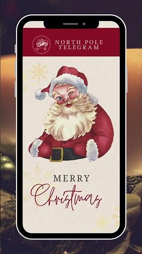 Animated Christmas Card Template (with Music!) #animatedchristmascard #christmas #christmascard