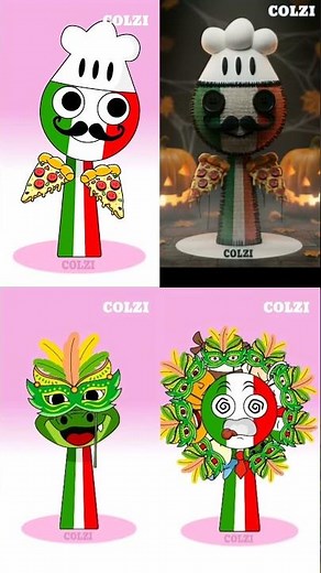 Sprunki OC Italy BrainrotPhase 4 Sprunki Incredibox #incredibox #animation #sprunki