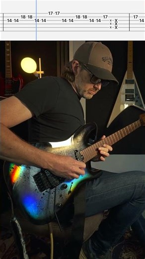 Muse Hysteria Guitar Solo - With Tab #muse #hysteria #mattbellamy #fyp #music