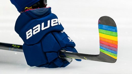 NHL bans Pride tape on players’ sticks