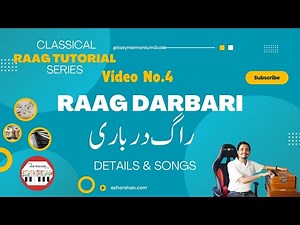 Raag Darbari Tutorial | Most Demanding Tutorial | 14 Indian/Pakistan Songs | Easy Harmonium Guide