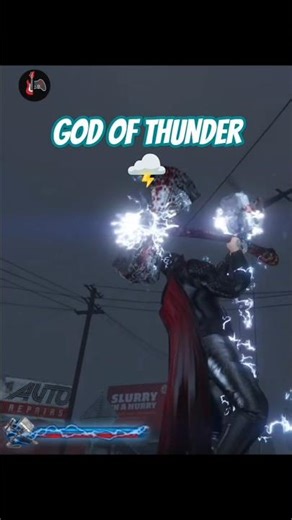 GTA V - God of Thunder! ⚡ #gta5 #gtav #thor #marvel #shorts