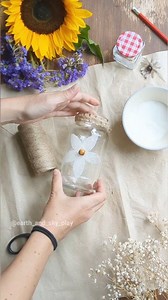 12K views · 117 reactions | Salt Flower Jar Decoration  I...