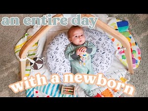 SPEND 24 HOURS WITH A NEWBORN | 3 MONTH OLD FULL DAY ROUTINE| EXCLUSIVELY BREASTFED | NAP SCHEDULE