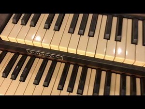 what's INSIDE Baldwin Encore Electric Organ. Model # 130DR